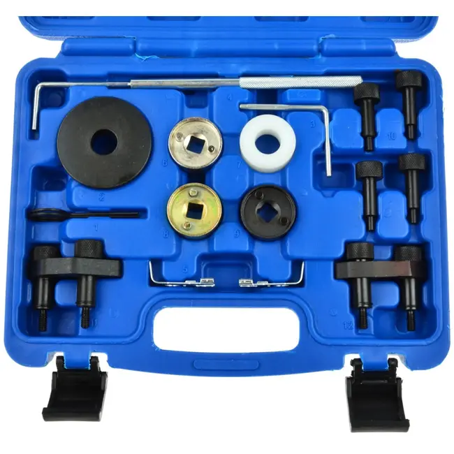 GEKO Timing gereedschapset - VAG motoren - Precisie nokkenas en krukas positionering - Geschikt voor 1.8 en 2.0 TSI/TFSI motoren