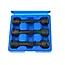 GEKO Spline dopsleutelset - Chroom-Molybdeen - Zwart - M14/M16/M18 - 43/78mm