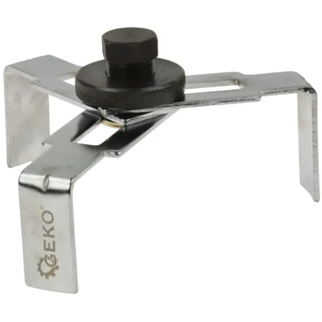 GEKO Verstelbare brandstoftanksleutel - 3 poten - 75-160 mm - chroom - 24 mm aandrijving