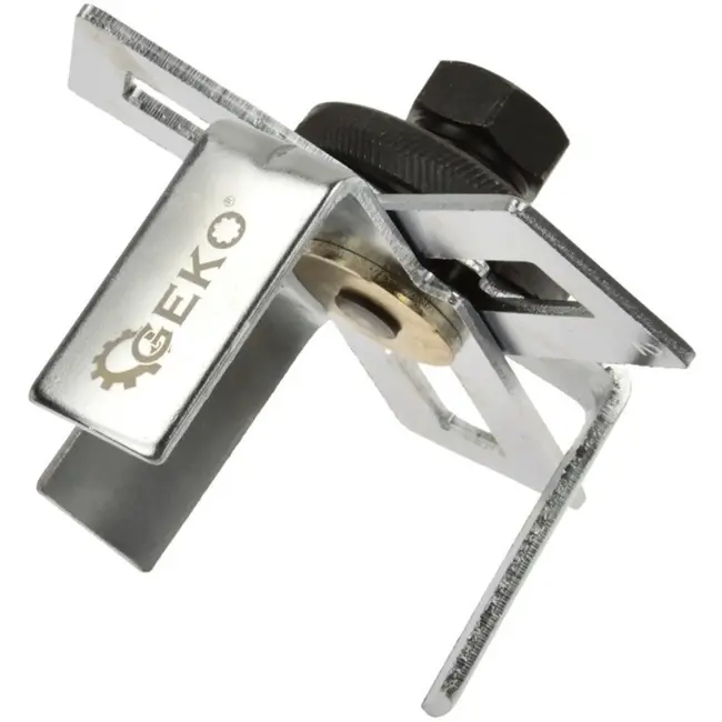 GEKO Verstelbare brandstoftanksleutel - 3 poten - 75-160 mm - chroom - 24 mm aandrijving