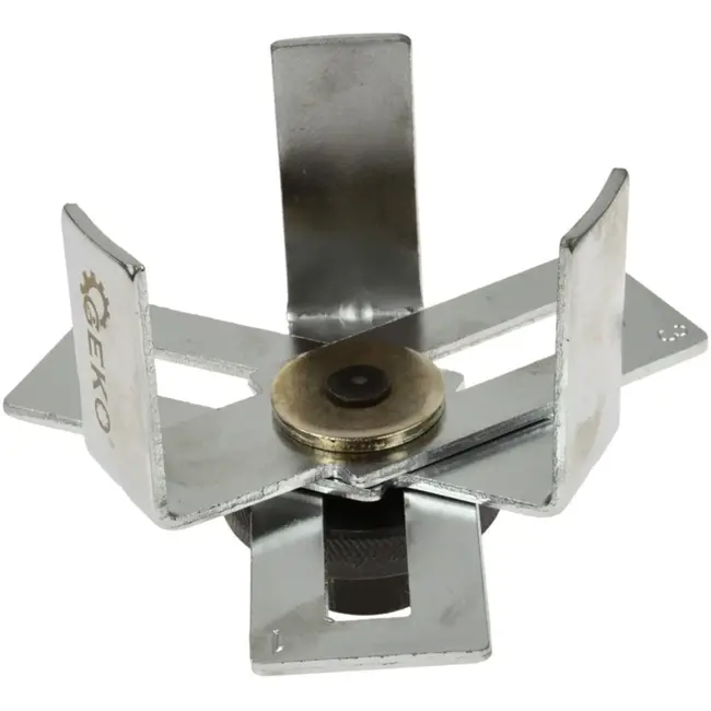 GEKO Verstelbare brandstoftanksleutel - 3 poten - 75-160 mm - chroom - 24 mm aandrijving