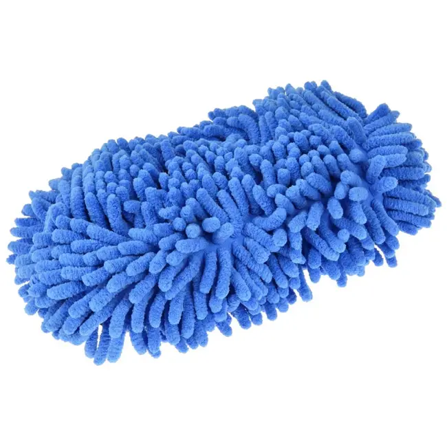 GEKO Chenille scrubber wash pad - Zacht en effectief - 24 x 12 x 6 cm
