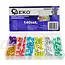GEKO Mini zekeringenset - 140 stuks - Diverse Ampères - Compact en Handig