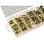 GEKO Stalen blindklinkmoeren set - 6 maten - 150 stuks