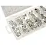 GEKO Aluminium blindklinkmoeren set - 150 stuks - 6 maten M3-M10