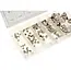 GEKO Assortiment dopmoeren - 150 stuks - Diverse maten M3-M10 - Voor auto- en velgbevestiging