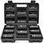 GEKO Impact dopsleutelset - 6-punts - Cr-V staal - 8-delig - 17-32 mm