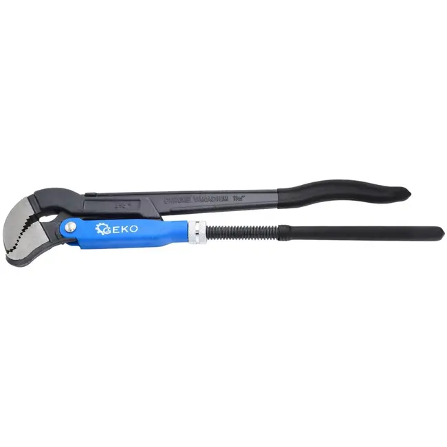 GEKO S-vormige pijptang - 45° hoek - Dubbel-T profiel - 1,5"