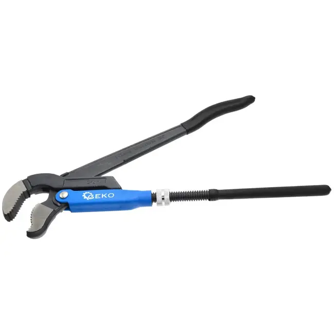 GEKO S-vormige pijptang - 45° hoek - Dubbel-T profiel - 1,5"