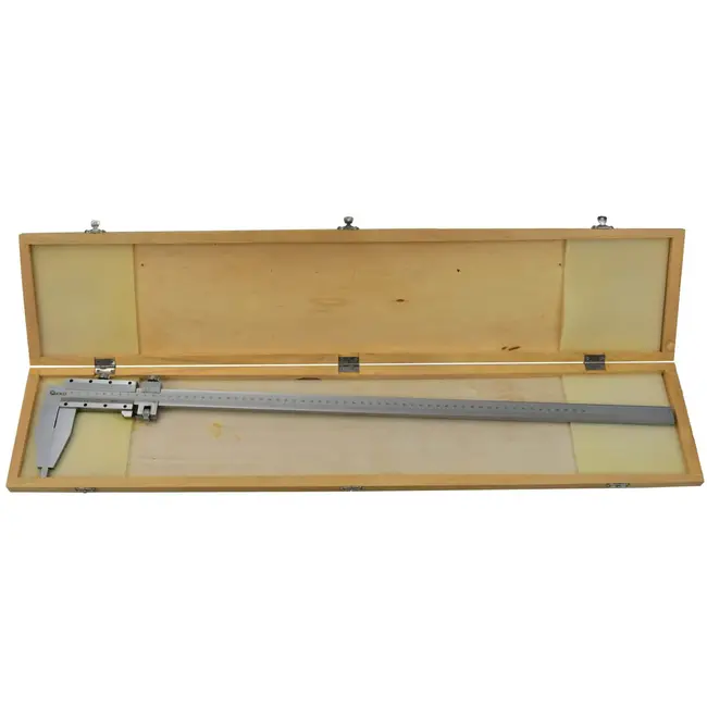 GEKO Heavy Duty schuifmaat - roestvrij staal - 600 mm - 0,05 mm resolutie