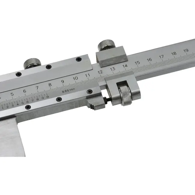 GEKO Heavy Duty schuifmaat - roestvrij staal - 600 mm - 0,05 mm resolutie