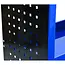GEKO Werkplaatswagen met zijpanelen - Drie ruime planken - Ergonomische handgreep - Zwenkwielen met rem - 775x348x760 mm