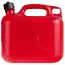 GEKO Plastic jerrycan - 5 liter - flexibel tuit - ergonomisch - rood