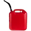 GEKO Plastic brandstofkan - 20 liter - Flexibele tuit - Ergonomisch handvat - Rood
