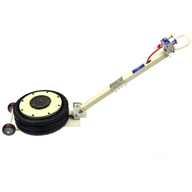 GEKO Ballonkrik - 6 ton - Verstelbaar 150-400 mm - Versterkt rubber - Mobiel ontwerp