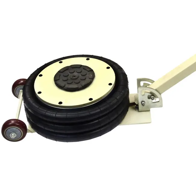 GEKO Ballonkrik - 6 ton - Verstelbaar 150-400 mm - Versterkt rubber - Mobiel ontwerp