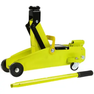 Keltin Hydraulische krik - 2 ton - Stalen wielen - Draaghandvat - Verstelbare hoogte