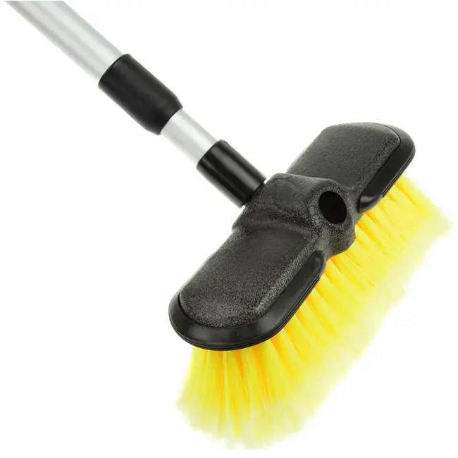 GEKO Telescopische autowasborstel - verstelbare lengte 0.7-1.3 m - ergonomisch ontwerp