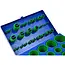 GEKO Rubberen O-Ring Set - 419 stuks - 32 maten - Inclusief opbergdoos