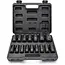 GEKO Langdurige dopsleutelset - 6-punts - Cr-V staal - 16-delig - 10-32 mm