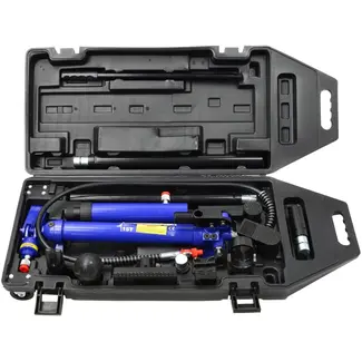 GEKO Krachtige hydraulische krikset - 15 ton - veelzijdige toepassingen - robuust ontwerp GEKO Krachtige hydraulische krikset - 15 ton - veelzijdige toepassingen - robuust ontwerp