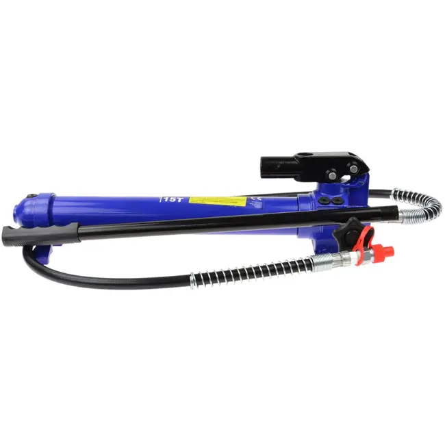 GEKO Krachtige hydraulische krikset - 15 ton - veelzijdige toepassingen - robuust ontwerp