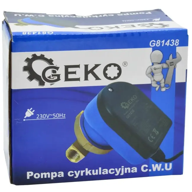 GEKO Circulatiepomp - Warmwater - Compact - Energiezuinig - 85 mm