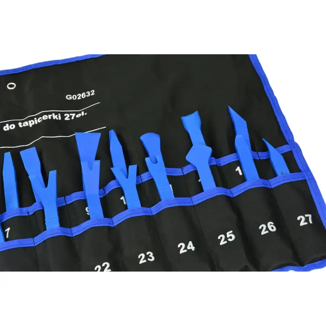 GEKO 27-delige trim- en schraperset - duurzaam nylon - veilig voor interieur en exterieur