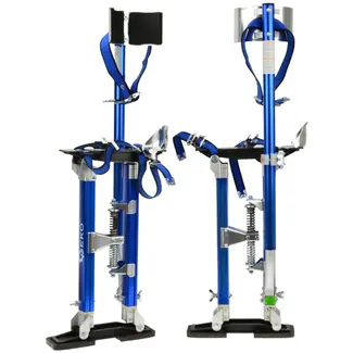 GEKO Verstelbare constructiesteunen - lichtgewicht aluminium - 45-76 cm