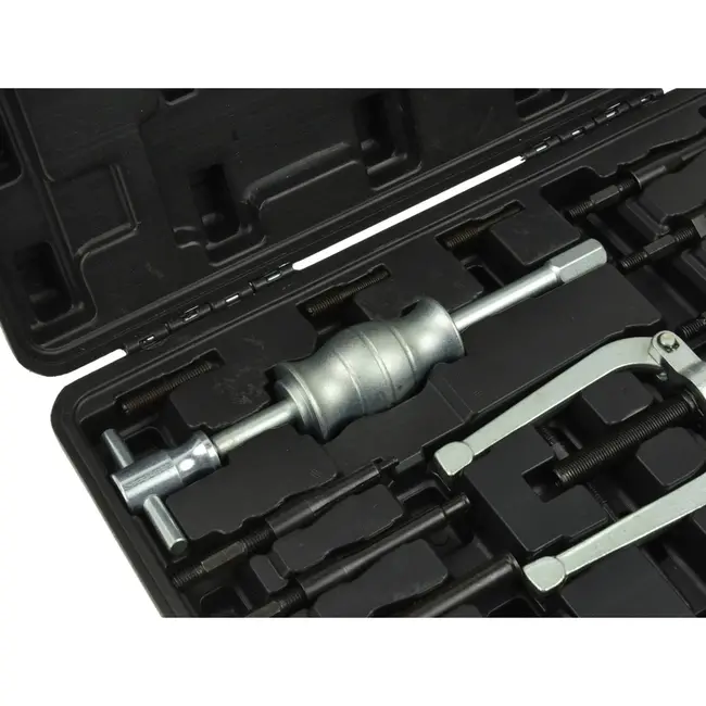 GEKO Bearing extractor set - veelzijdig precisiegereedschap - 8-58 mm - 14-delig