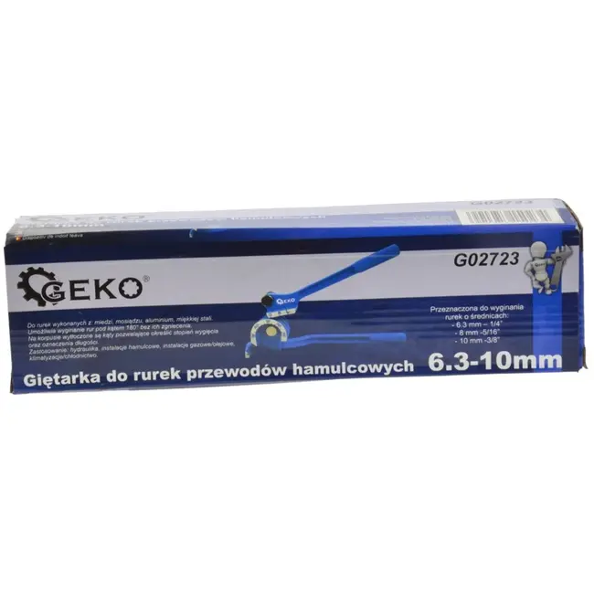 GEKO Buiggereedschap - 3-in-1 - Voor koper, aluminium en roestvrij staal - 6-10 mm - Ergonomische grip