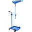 GEKO Mobiele olieafvoer - 360° draaibare opvangschaal - Verstelbaar tot 170 cm - 10 liter capaciteit