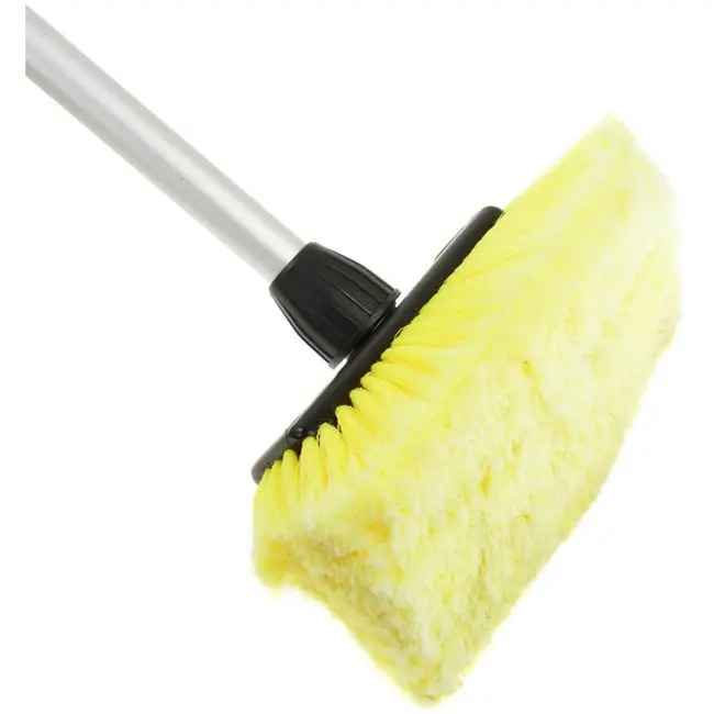 GEKO Telescopische autowasborstel - verstelbaar 1.3-2.2 m - ergonomisch ontwerp