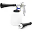 GEKO Washing gun - metalen nozzle - roestvrijstalen lager - 1000 ml fles - 6,5-9 bar werkdruk