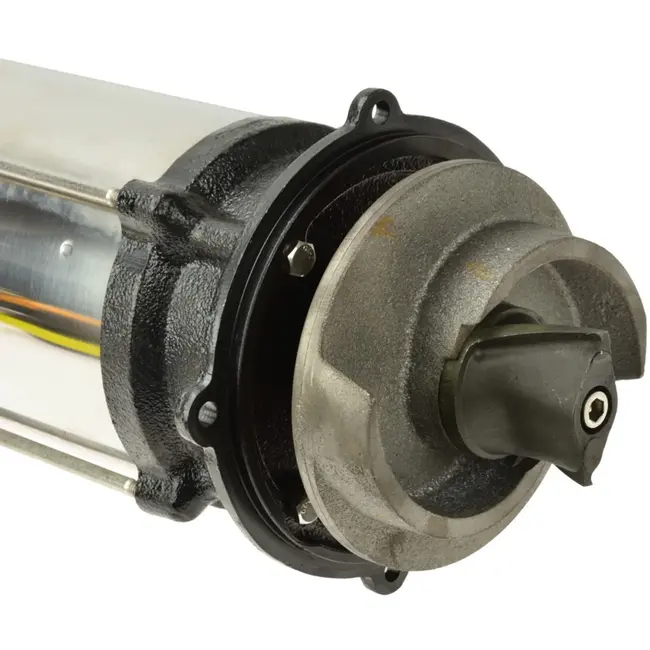 GEKO Zwaar uitgevoerde dompelpomp - 1500W - met mes en vlotterschakelaar - corrosiebestendig - thermische beveiliging