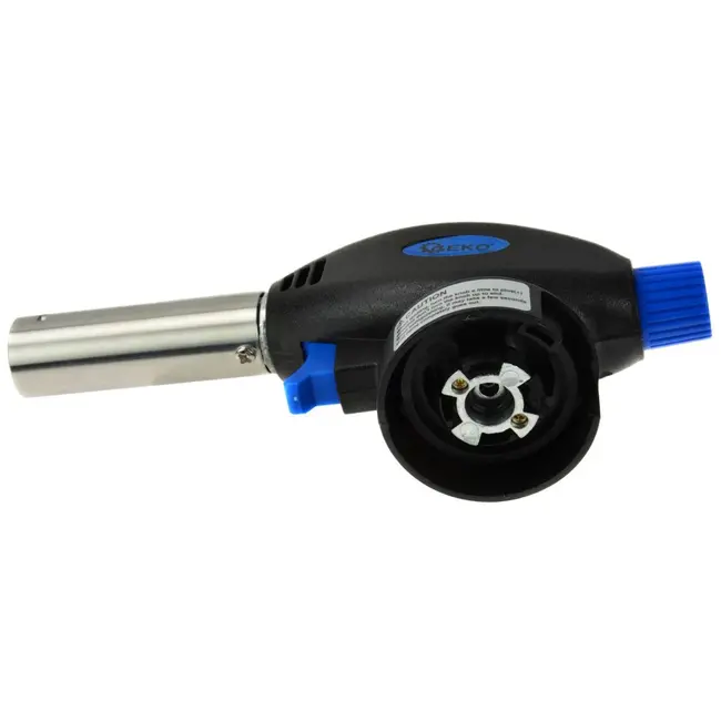 GEKO Automatische gasbrander - roestvrij staal - 1300°C - verstelbare vlam