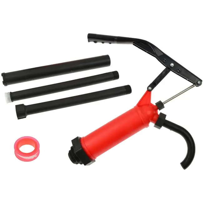 GEKO Polypropyleen hefboomvatpomp - chemische weerstand - 30 liter/min - telescopische stijgbuis 914 mm