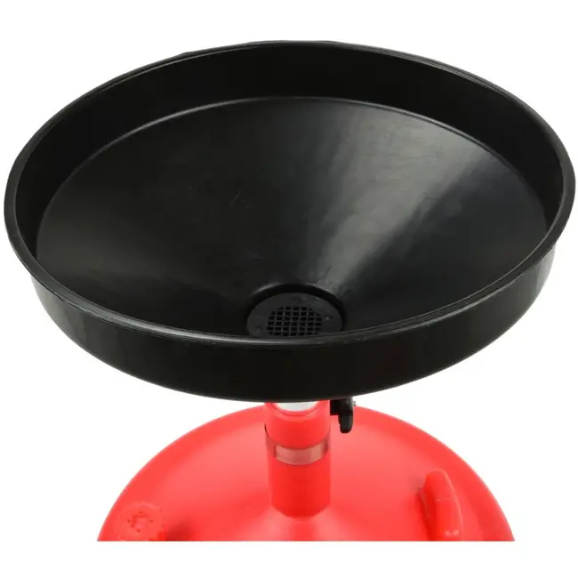 GEKO Verstelbare olieopvangtank - 30 liter - eenvoudig verplaatsbaar - robuust ontwerp