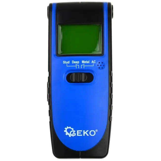 GEKO 3-in-1 detector - metaal, hout en stroom - LCD scherm - 4 scanmodi - compact formaat