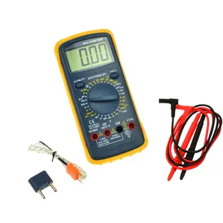 GEKO Digitale multimeter - LCD display - Schokbestendig - Auto uitschakeling - 200x98x47mm