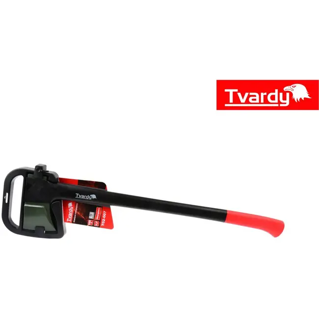 Tvardy Splijtbijl - Zware kop 2400g - Lange steel 805mm - Efficiënt hout kloven