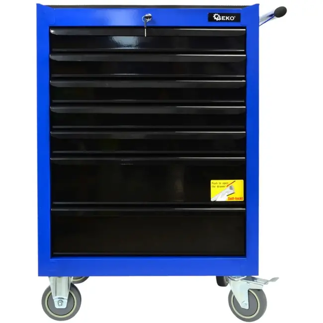 GEKO Gereedschapskast met 7 lades - Ergonomisch - Stalen constructie - 995 mm hoog