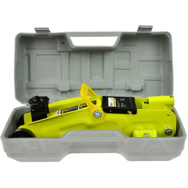 Keltin Hydraulische krik - 2 ton - Stalen wielen - Draagbare koffer