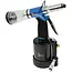 GEKO Pneumatische popnageltang - Automatische zuigfunctie - 2.4-6.4 mm - Inclusief opvangbakje