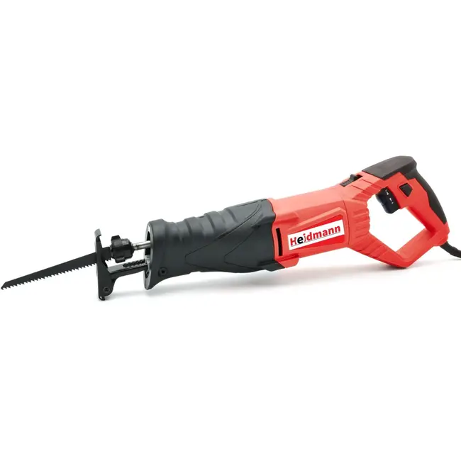 Heidmann Reciprozaag - 900W - Variabele snelheid - Ergonomisch ontwerp - 115 mm snijdiepte