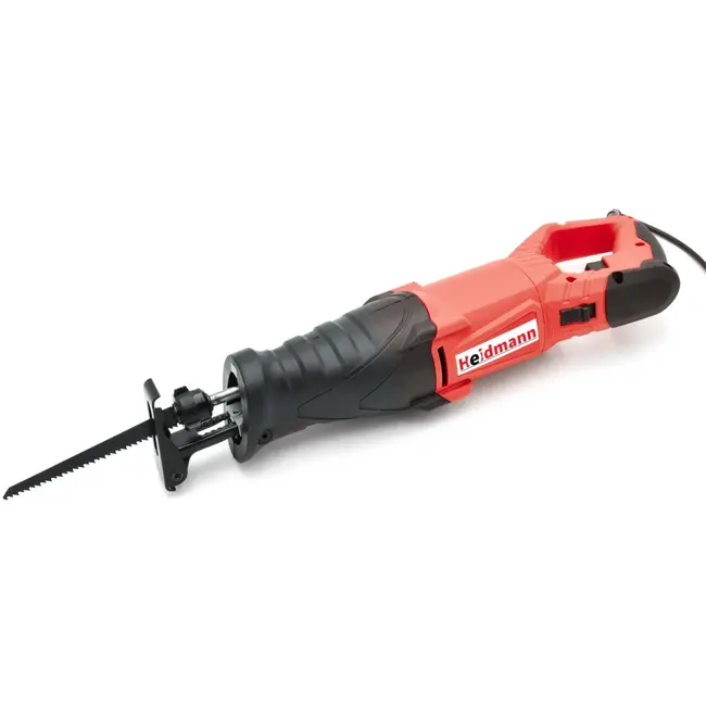 Heidmann Reciprozaag - 900W - Variabele snelheid - Ergonomisch ontwerp - 115 mm snijdiepte