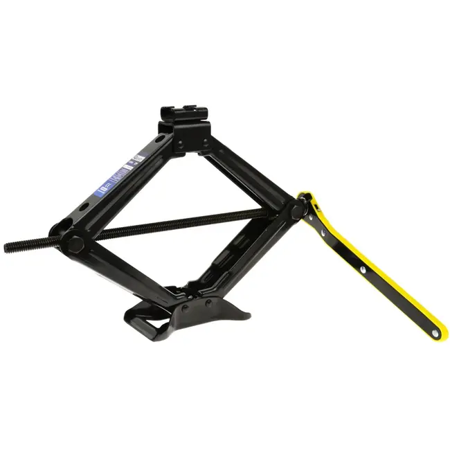 GEKO Schaarhefjacks - 2 ton - Inclusief speciale sleutel - Staal - 100-420 mm hefbereik