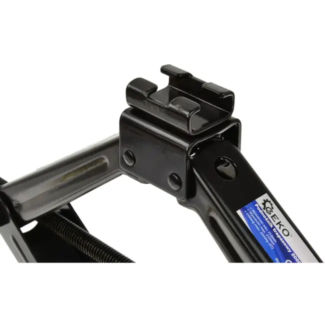 GEKO Schaarhefjacks - 2 ton - Inclusief speciale sleutel - Staal - 100-420 mm hefbereik