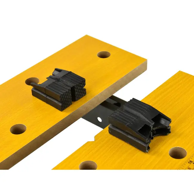 GEKO Verstelbare werkbank - Kantelbaar 0-90° - Compact opvouwbaar - Staal en hout