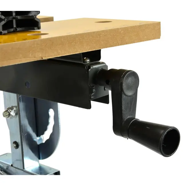 GEKO Verstelbare werkbank - Kantelbaar 0-90° - Compact opvouwbaar - Staal en hout